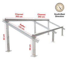 Load image into Gallery viewer, Loom Solar 4 Panel Stand (375 watts)